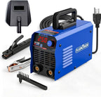 PLASMARGON ZX7-250 250A stick welder with auto-darkening welding helmet, electrode holder, ground clamp, wire brush rack and power cord