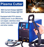 PLASMARGON 520TSCPF plasma cutting 50A on steel