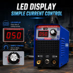 PLC 50X LED display with simple current control dial from 10A to 50A