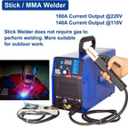 PLASMARGON 520TSCPF stick MMA welding at 180A