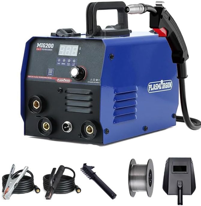 PLASMARGON MIG200 welding machine and accessories